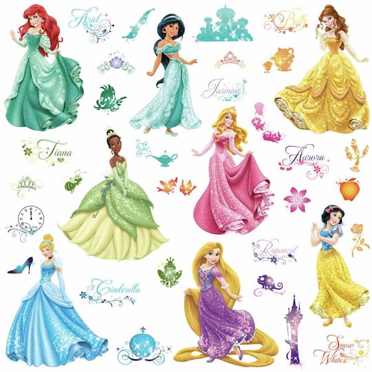RoomMates Disney Princess Royal Debut Peel & Stick Wall Decals